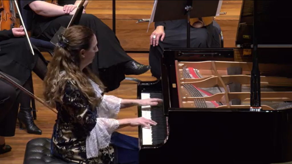 Elyane Laussade will perform the Mozart Piano Concerto #23